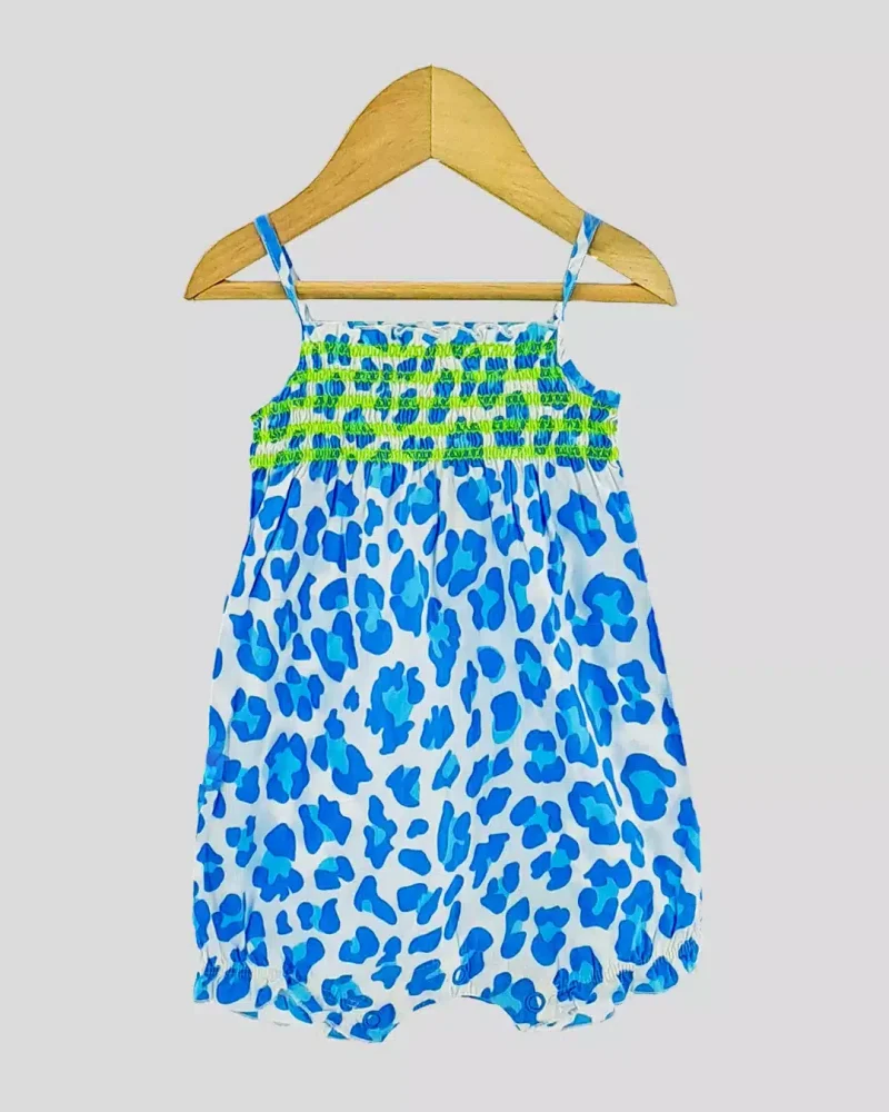 Vestido corto verano Carter´s de Bebe Nena Talle 9M