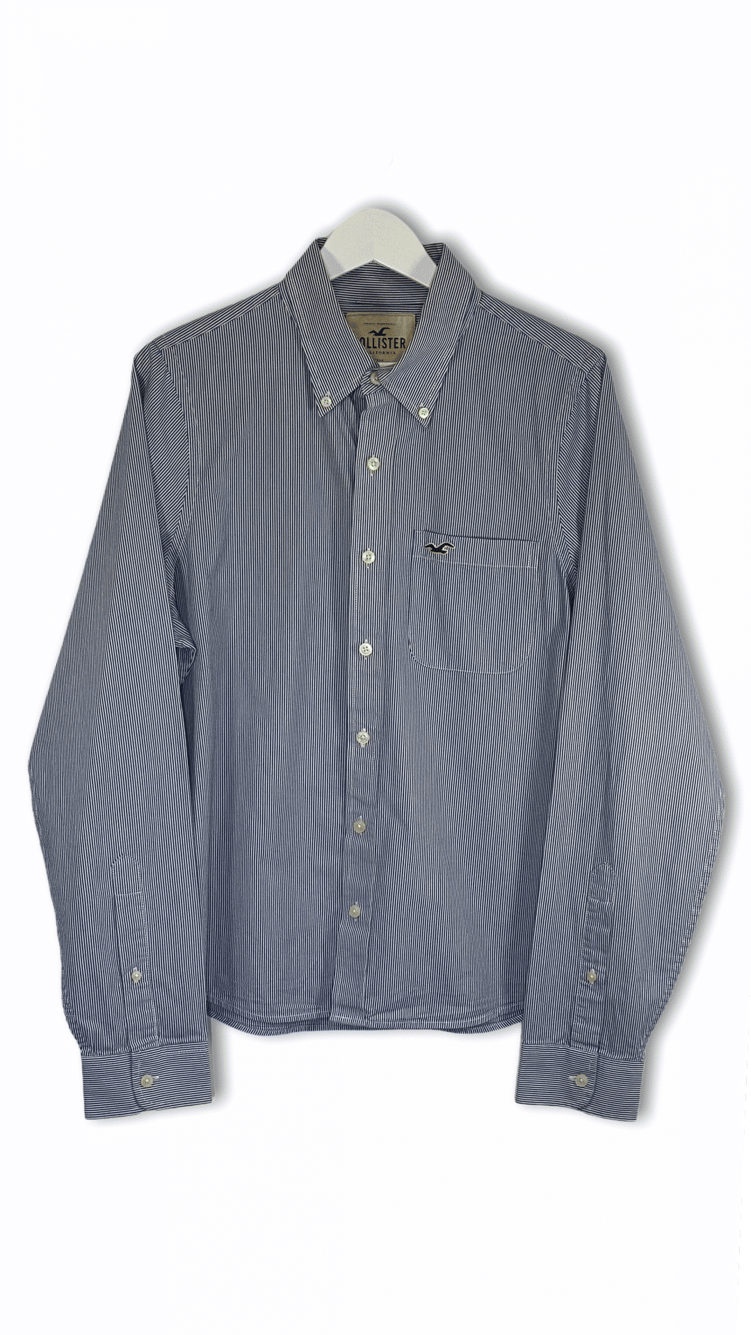 Camisa hollister hombre online manga larga