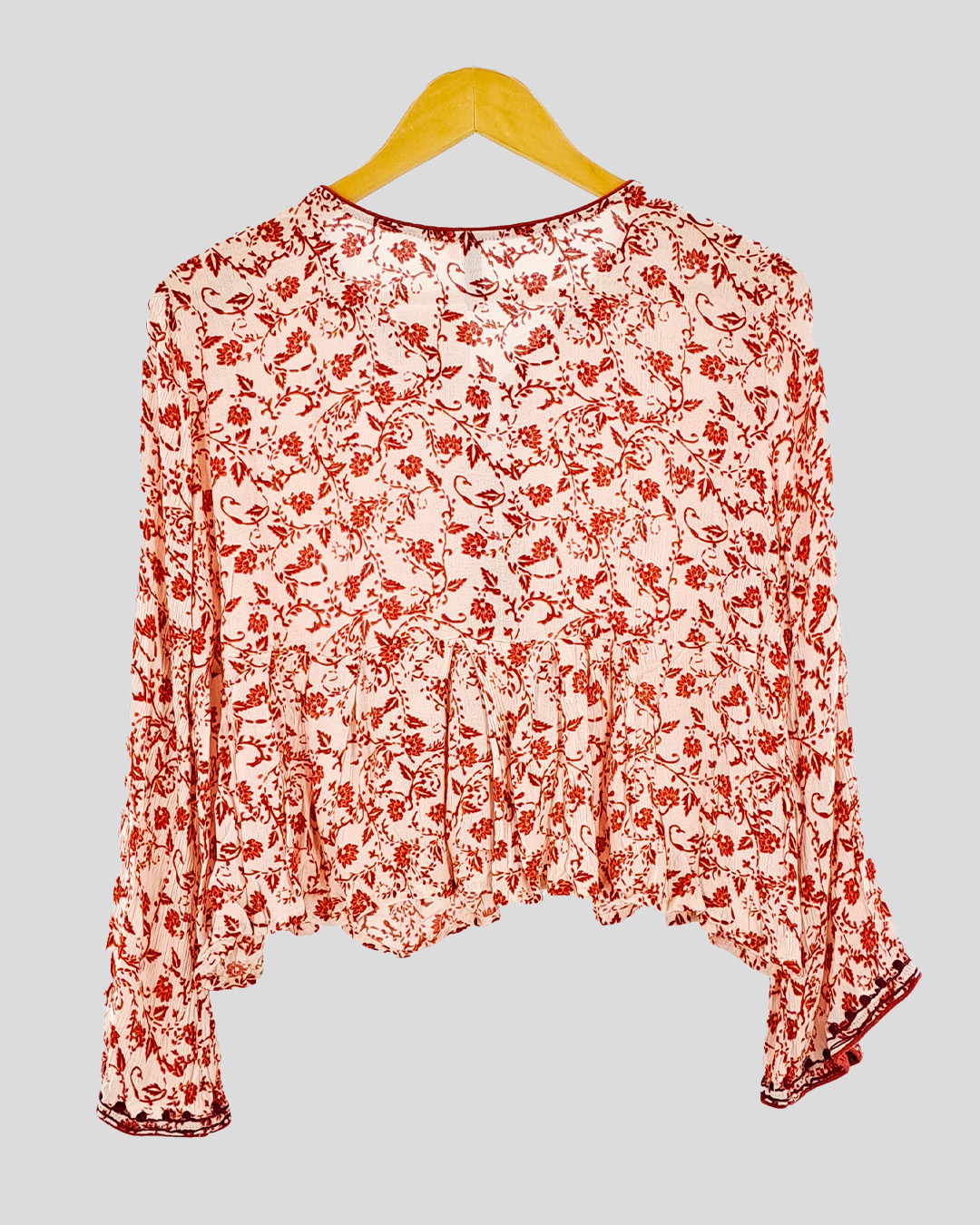 Blusa Manga Larga Liviana B H indian de Mujer Talle L Urban Luxury Comprá y Vendé Ropa de Marca