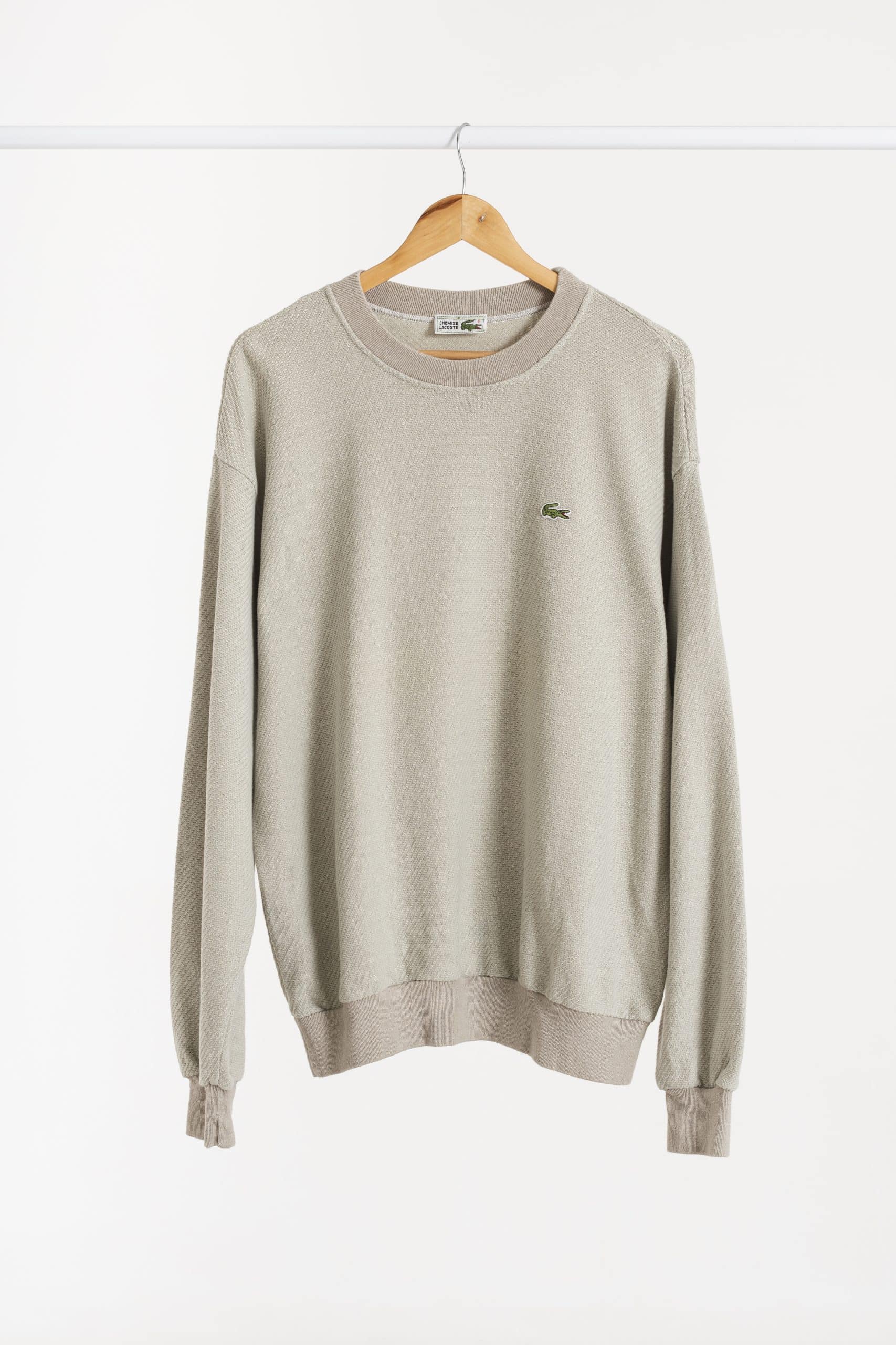 Buzo Liviano sin capucha Lacoste de Hombre Talle 6 Urban Luxury