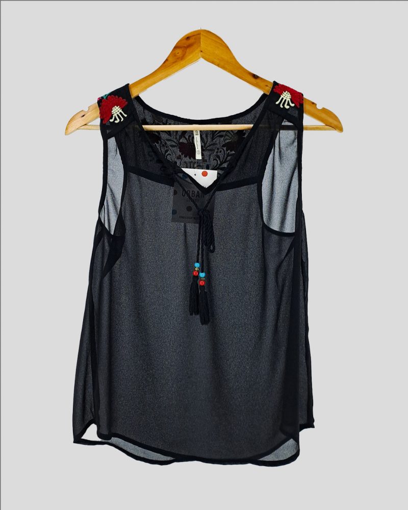 Blusa Sin Mangas Opr Collection de Mujer Talle S