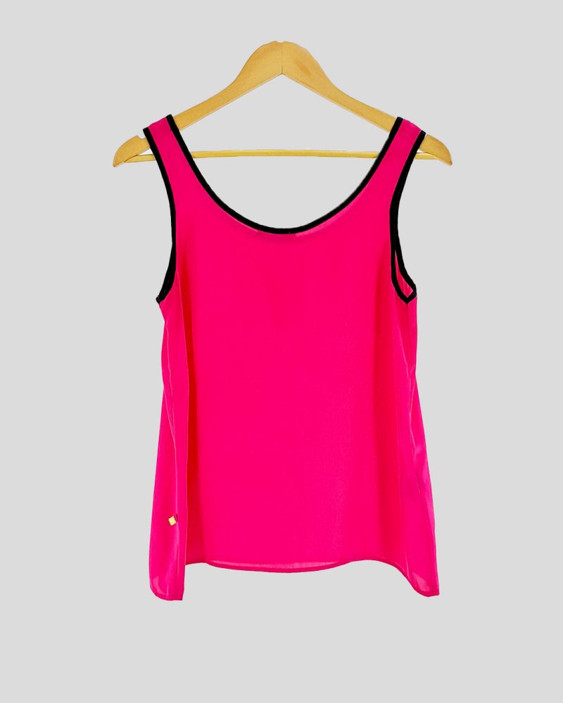 Blusa Sin Mangas Tucci de Mujer Talle S