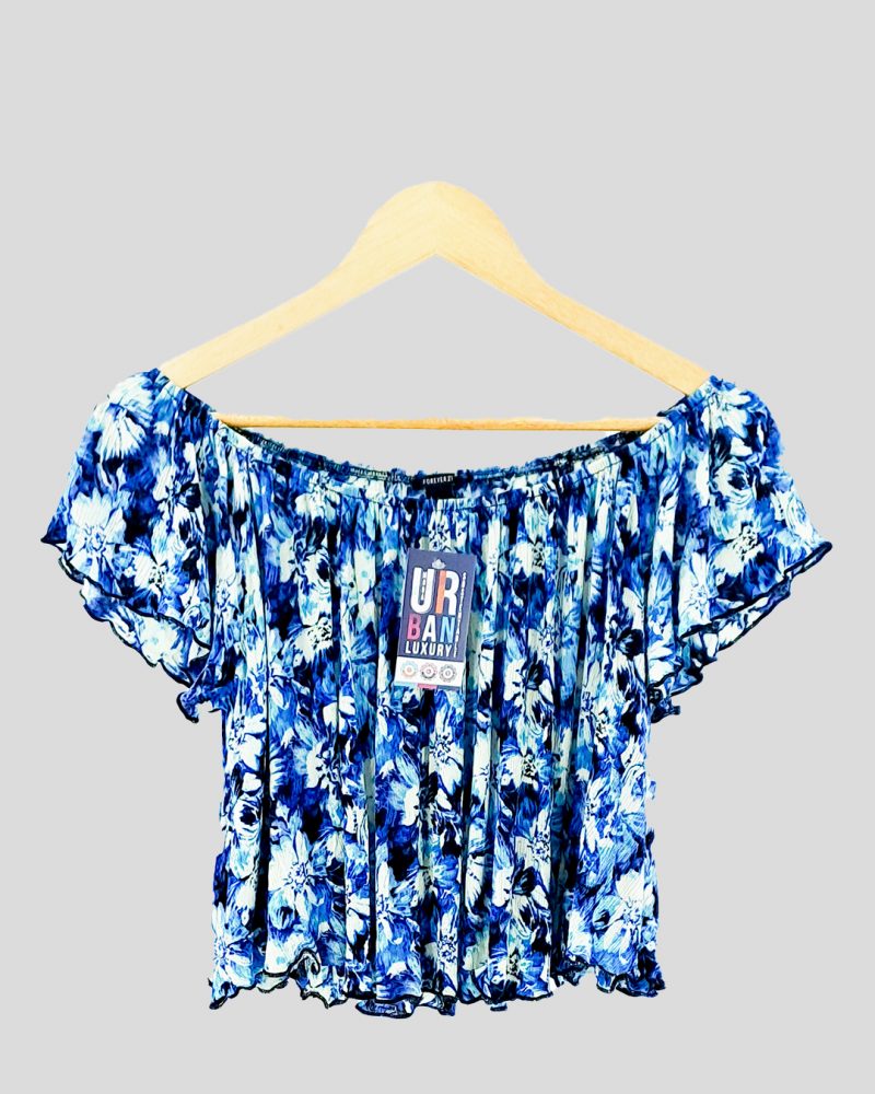 Blusa Sin Mangas Forever 21 de Mujer Talle S