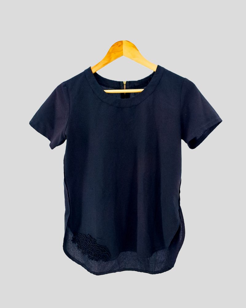 Blusa Manga Corta Marca Nacional de Mujer Talle U