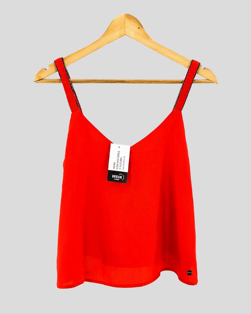 Blusa Sin Mangas Melocotón de Mujer Talle XS