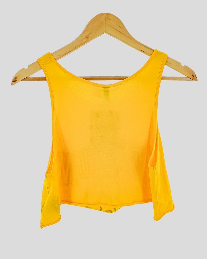 Top Sin Mangas H&M Divided de Mujer Talle XS