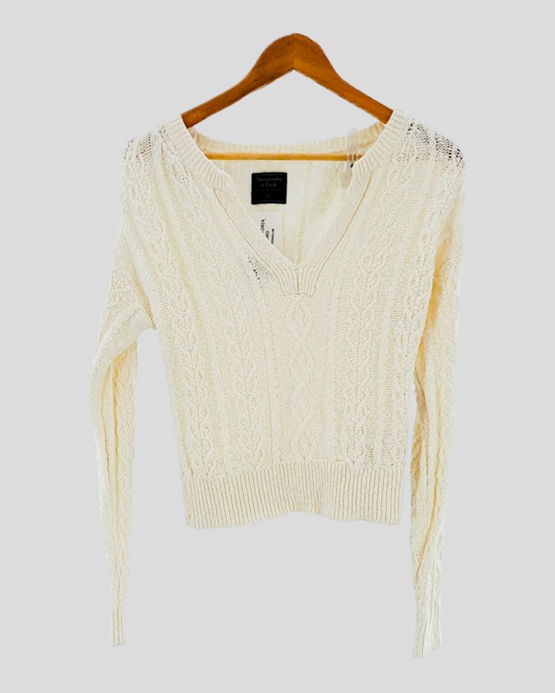 Sweater Liviano Abercrombie de Mujer Talle XS