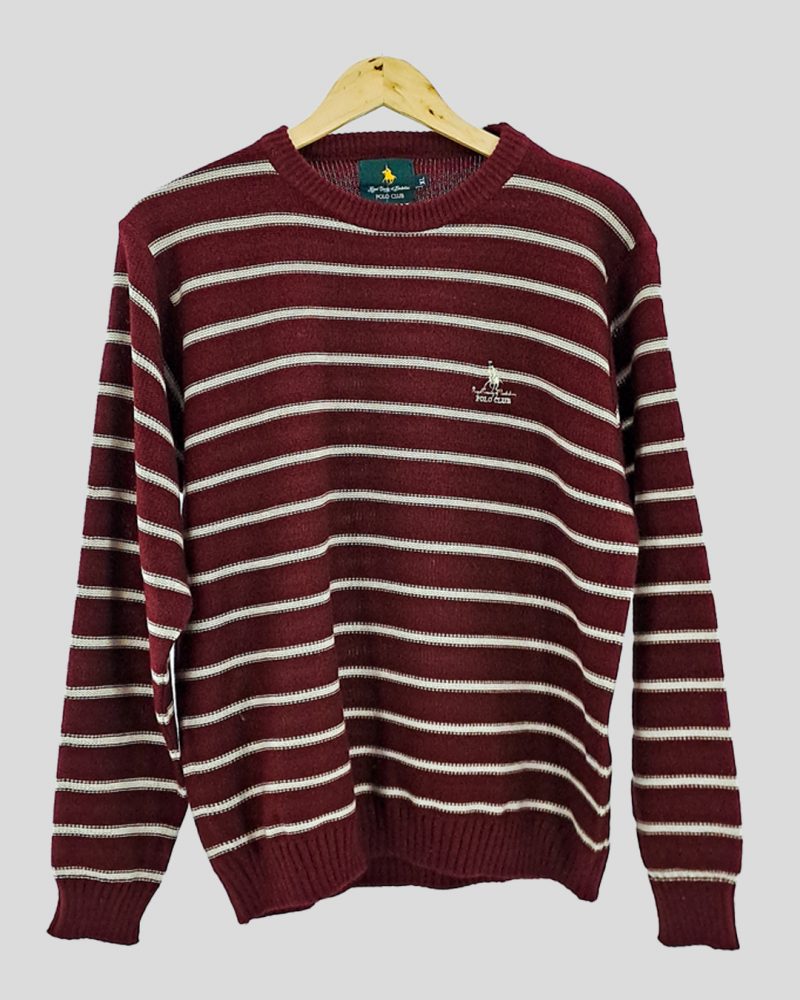 Sweater Abrigado Polo Club de Hombre Talle XL