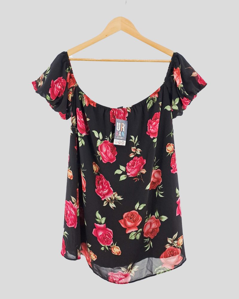 Blusa Manga Corta Forever 21 de Mujer Talle S