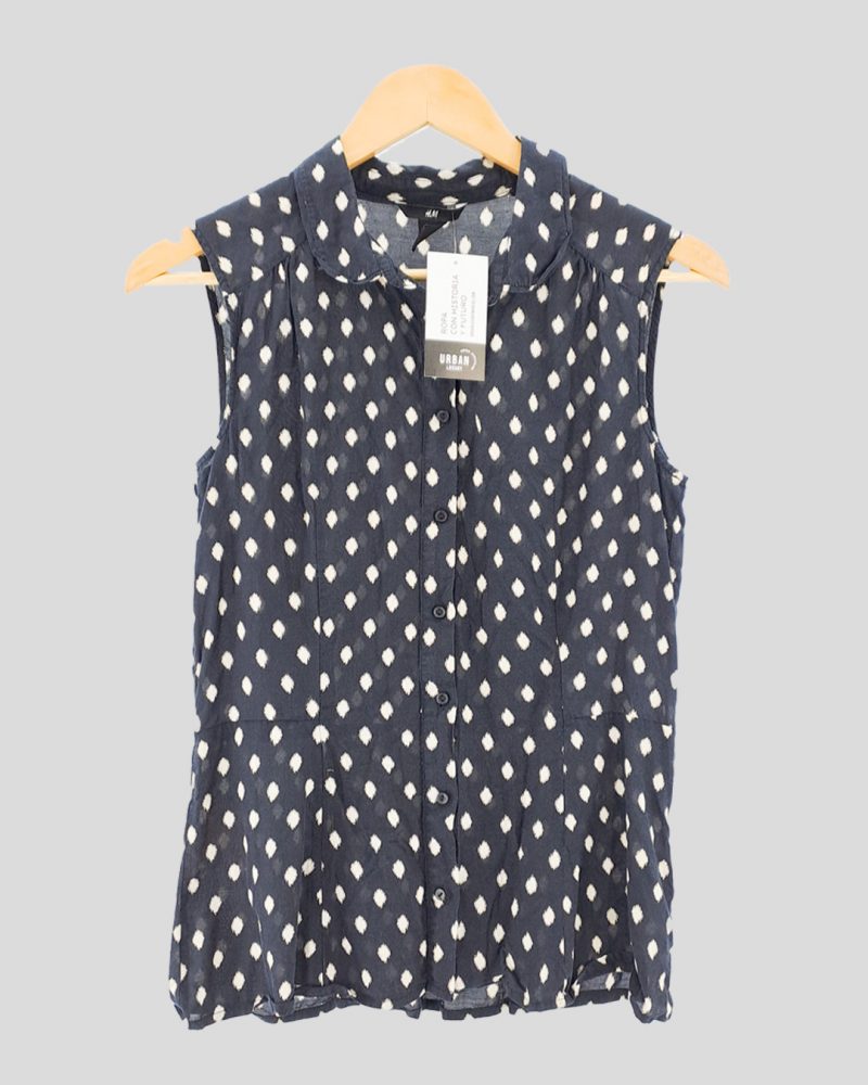 Blusa Sin Mangas H&M de Mujer Talle 38