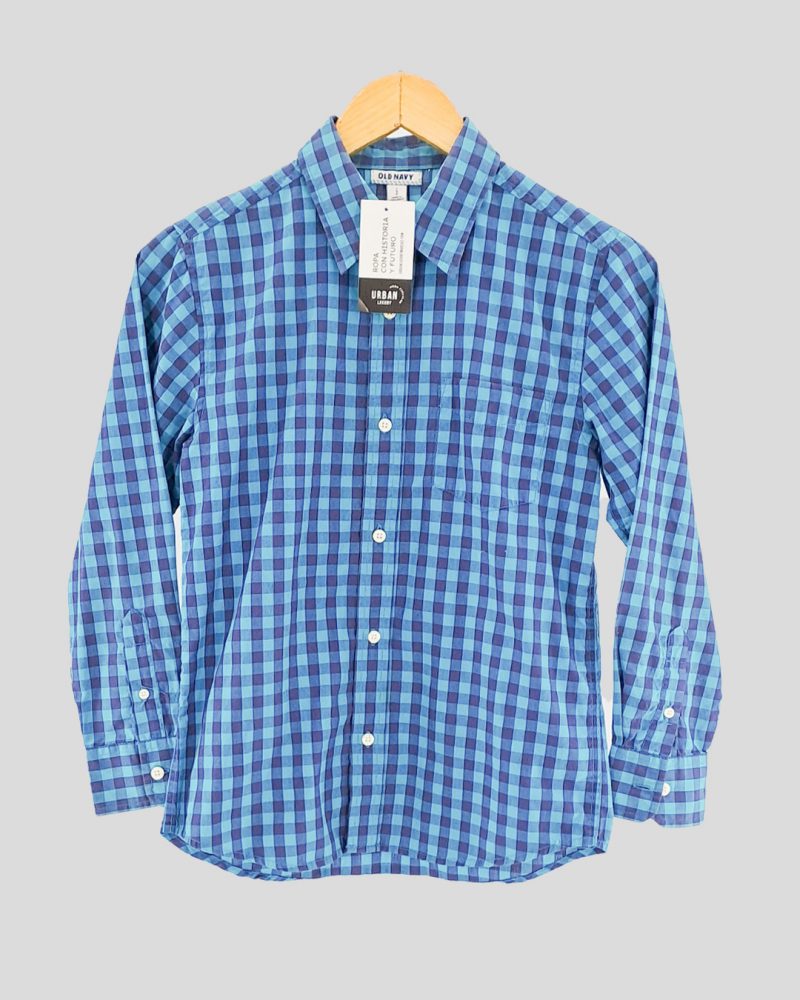 Camisa Manga Larga Chicos Old Navy de Chico Talle L