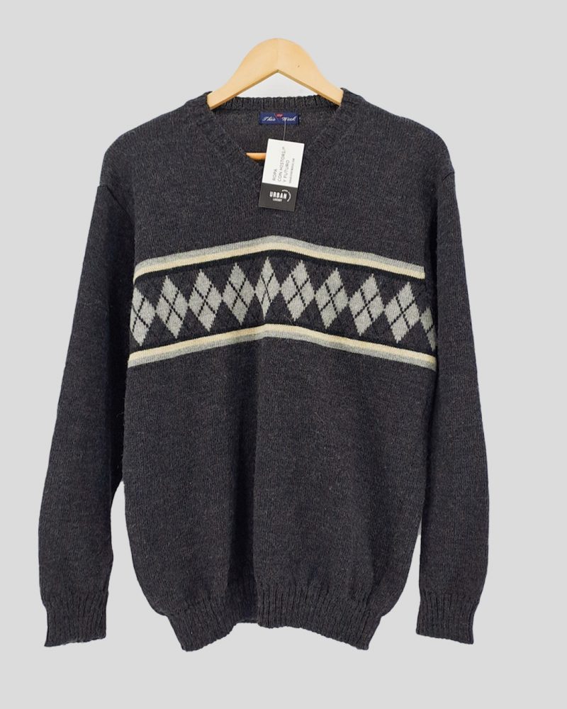 Sweater Abrigado Marca Nacional de Hombre Talle L