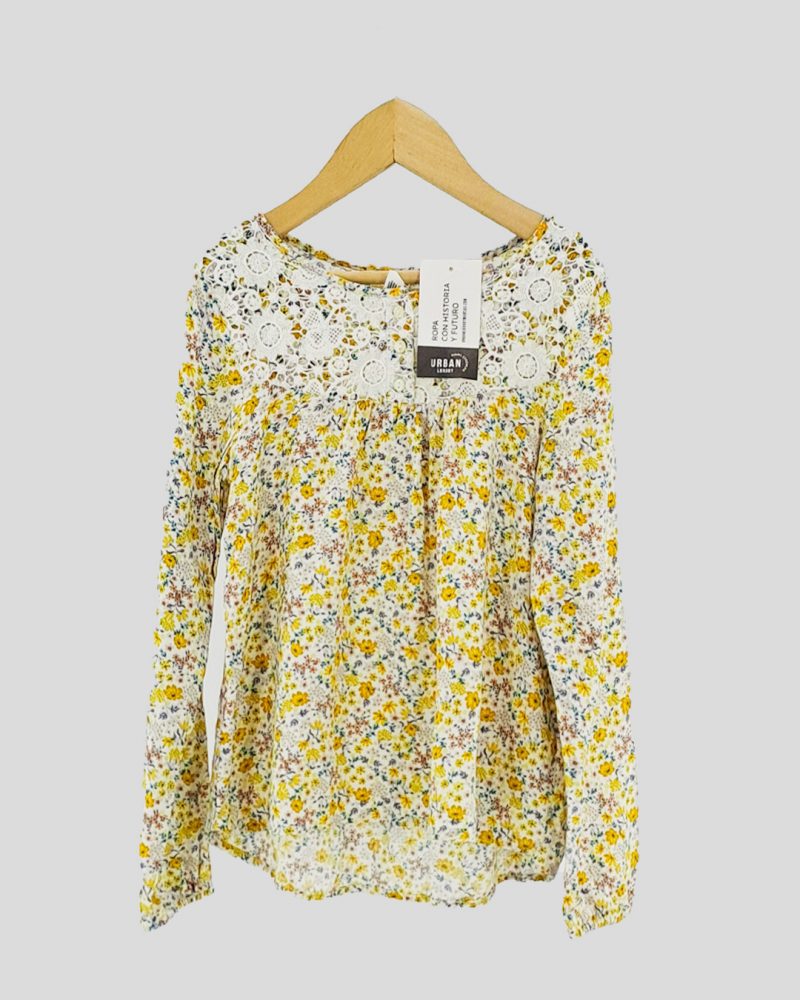 Blusa Manga Larga Liviana H&M de Nena Talle 6