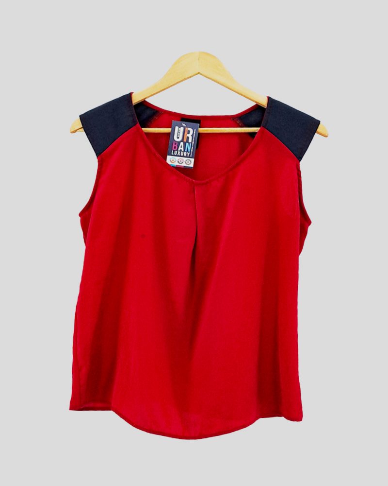 Blusa Sin Mangas Koxis de Mujer Talle L