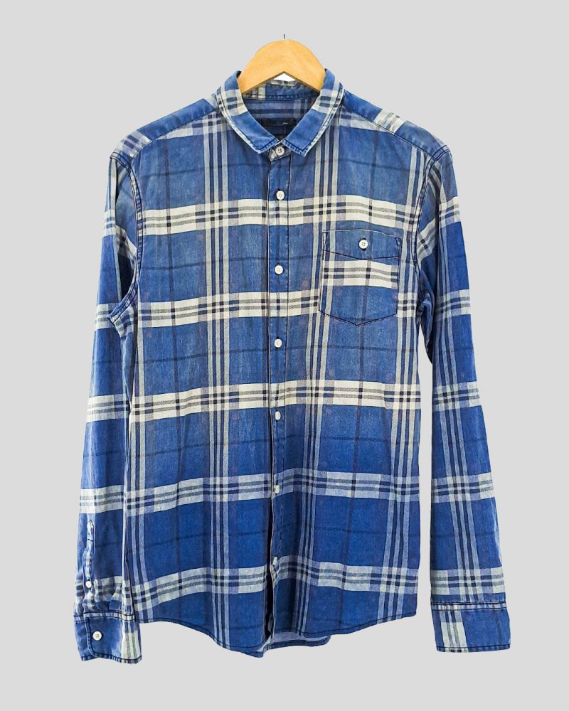 Camisa Manga Larga Hombre Americanino de Hombre Talle M