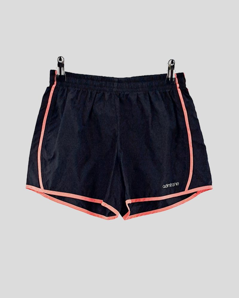Short Deportivo Admit One de Mujer Talle M