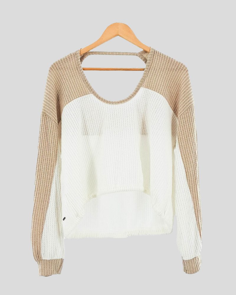 Sweater Liviano Hollister de Mujer Talle S