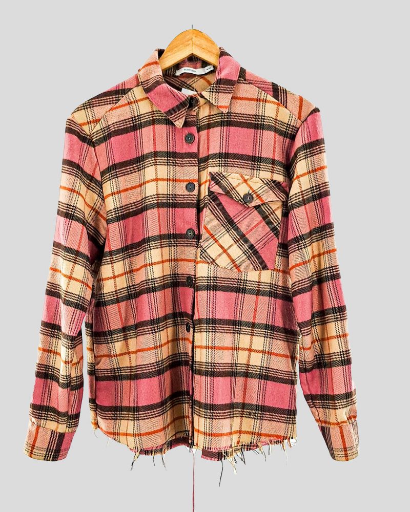 Camisa Manga Larga Invierno Mujer Portsaid de Mujer Talle 40