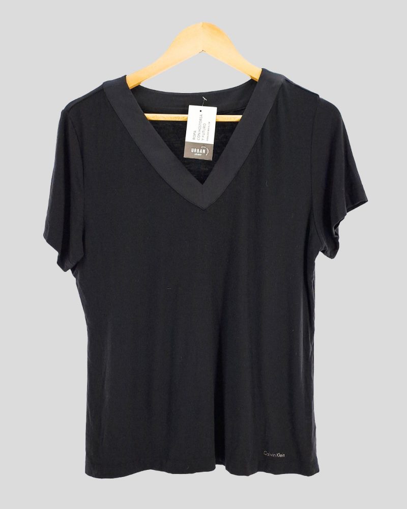 Blusa Manga Corta Calvin Klein de Mujer Talle M