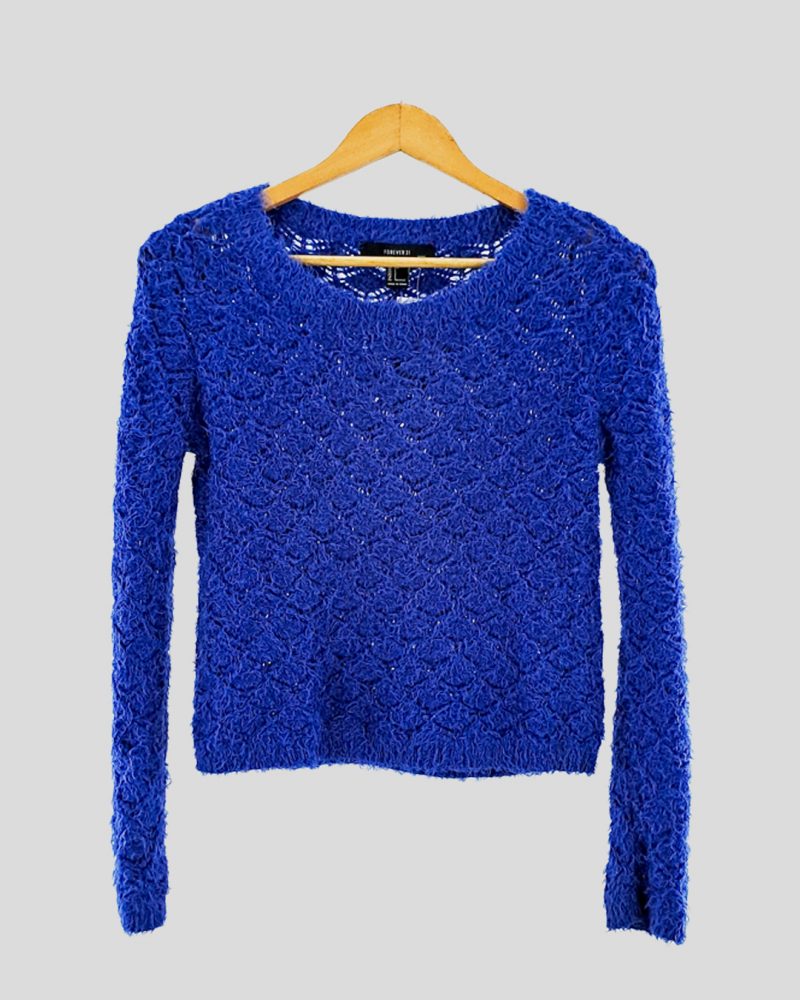 Sweater Abrigado Forever 21 de Mujer Talle S