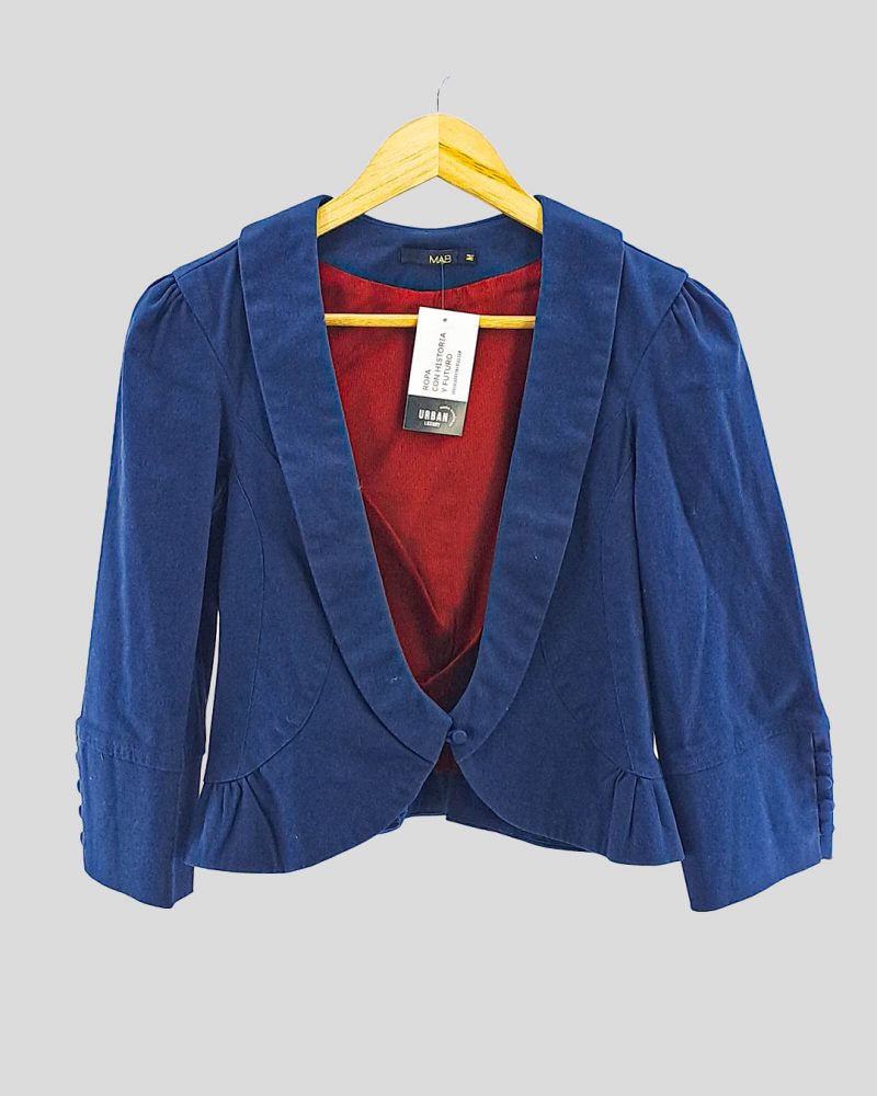 Blazer Liviano Mab de Mujer Talle M