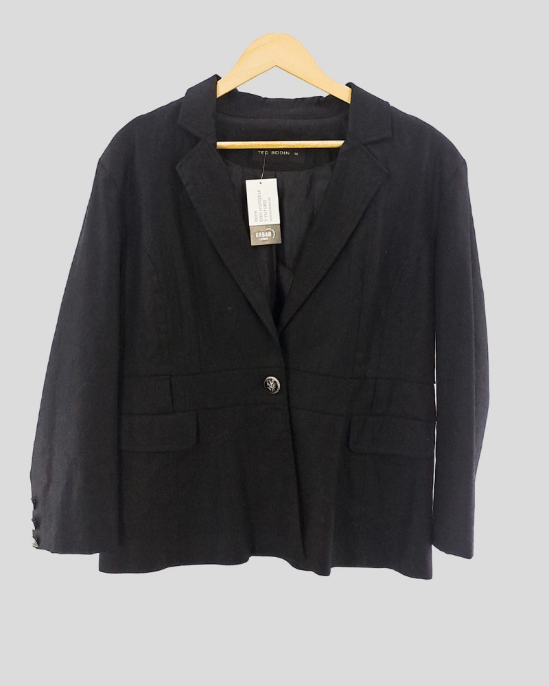 Blazer Liviano Ted Bodin de Mujer Talle 50