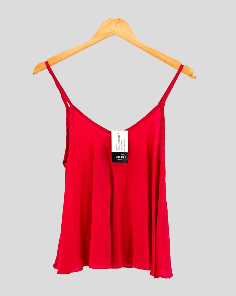 Blusa Sin Mangas Marca Nacional de Mujer Talle S