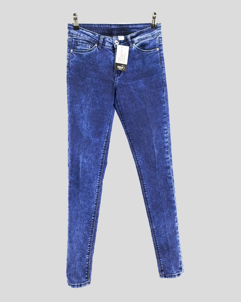 Jean Mujer H&M Divided de Mujer Talle 36