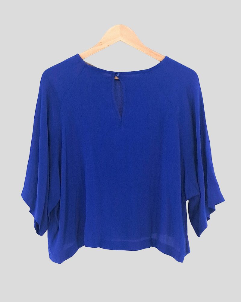 Blusa Manga Corta Zara de Mujer Talle L