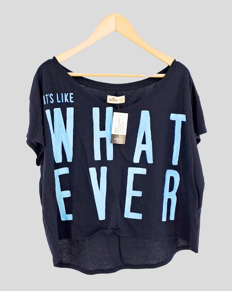Remera Hollister de Mujer Talle XS