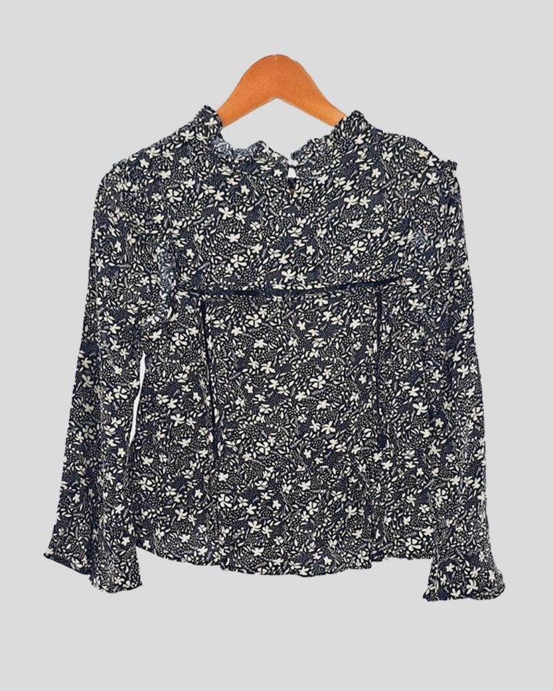 Blusa Manga Larga Liviana Rapsodia de Mujer Talle XS