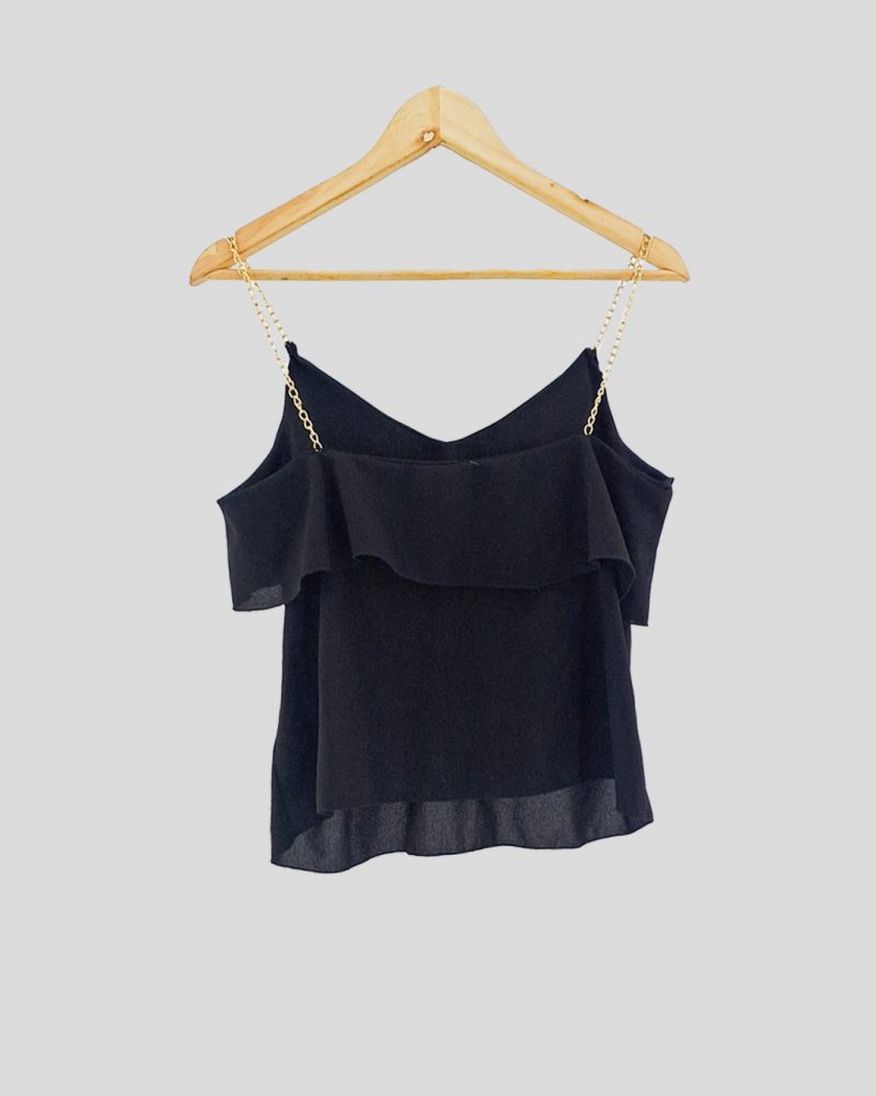 Blusa Sin Mangas Marca Nacional de Mujer Talle S