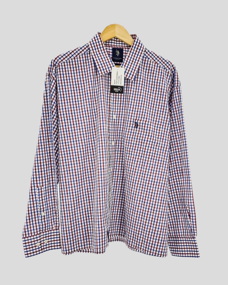 Camisa Manga Larga Hombre US Polo ASSN. de Hombre Talle XXL