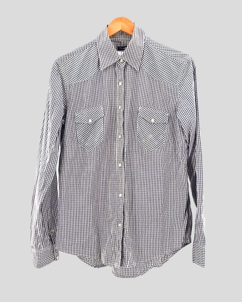 Camisa Manga Larga Hombre Wrangler de Hombre Talle XL