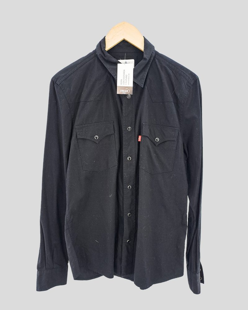 Camisa Manga Larga Hombre Levis de Hombre Talle M