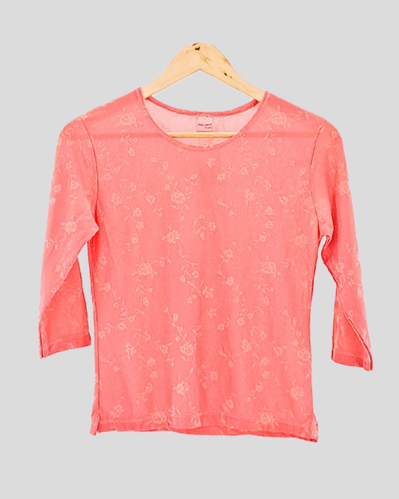 Blusa Manga Larga Liviana Marca Nacional de Mujer Talle 3