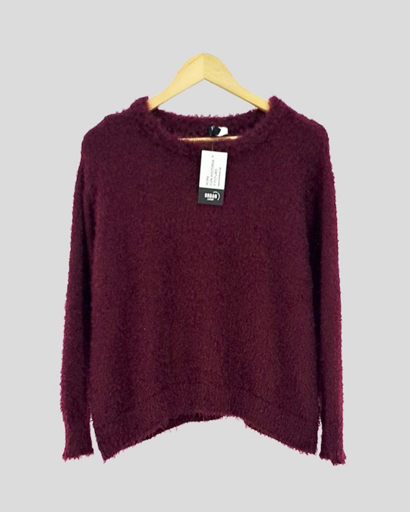 Sweater Abrigado H&M Divided de Mujer Talle L