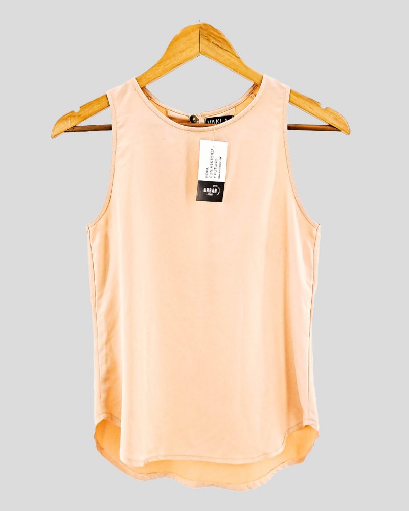 Blusa Sin Mangas Marca Nacional de Mujer Talle M