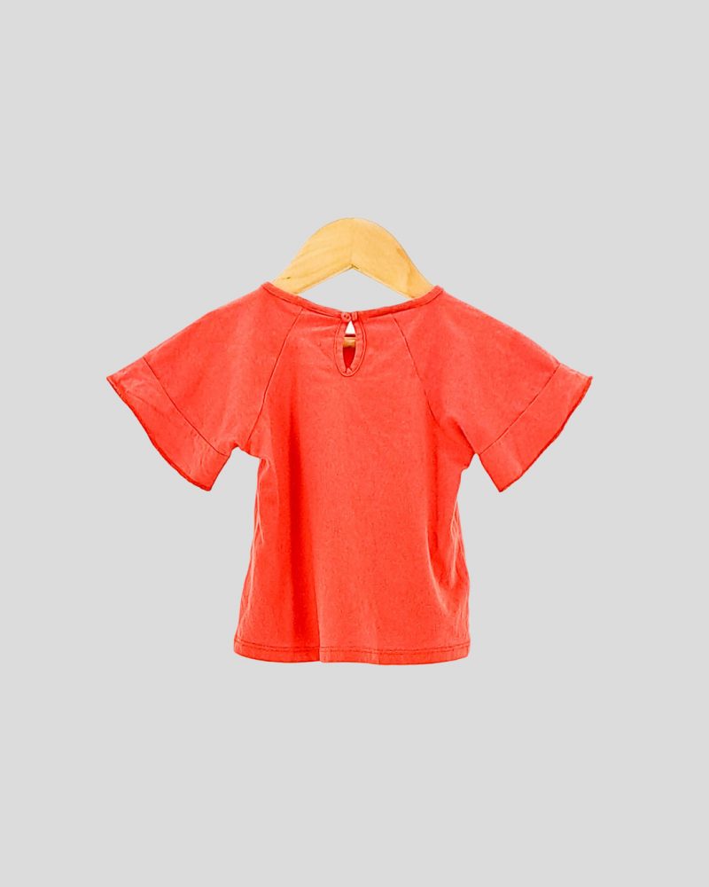 Remera Zara de New Born Talle 6M