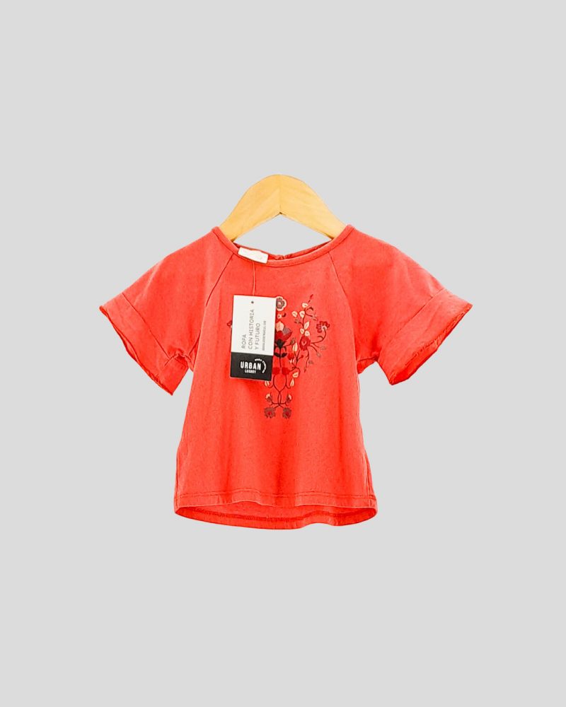 Remera Zara de New Born Talle 6M