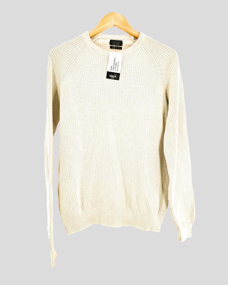 Sweater Abrigado Zara de Hombre Talle M