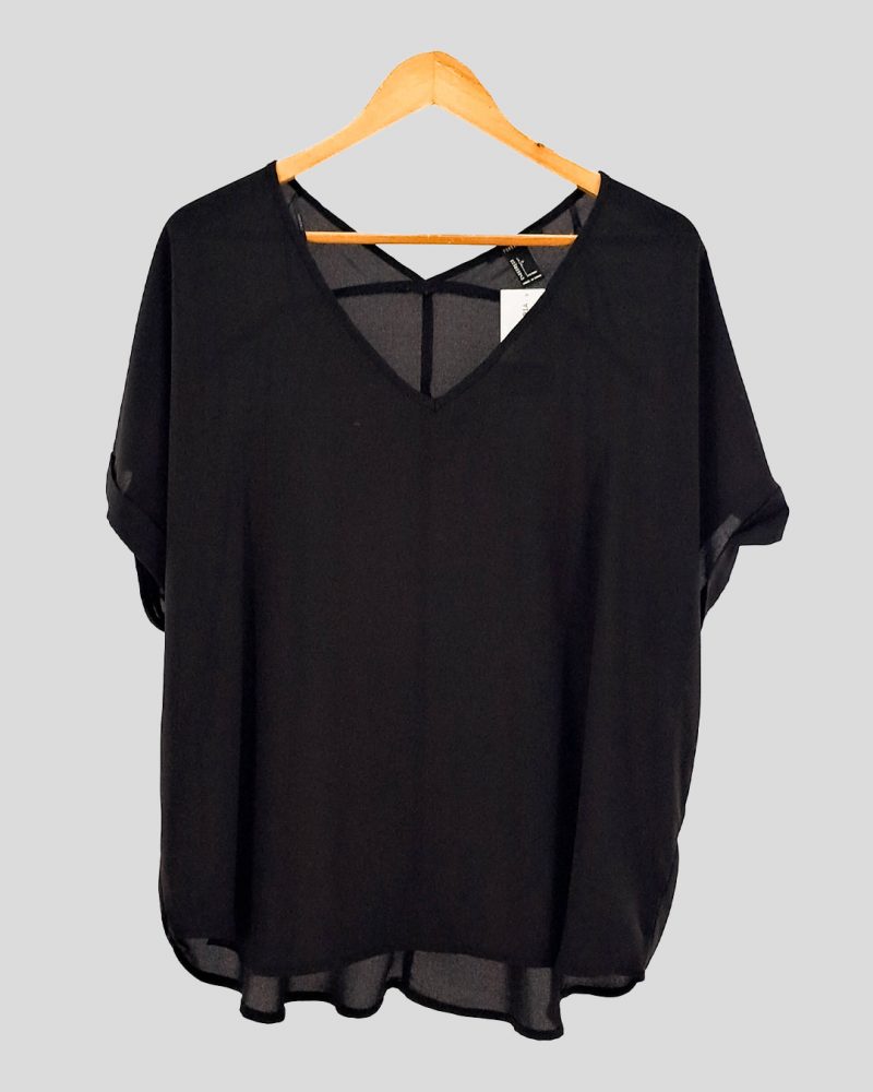 Blusa Manga Corta Forever 21 de Mujer Talle L