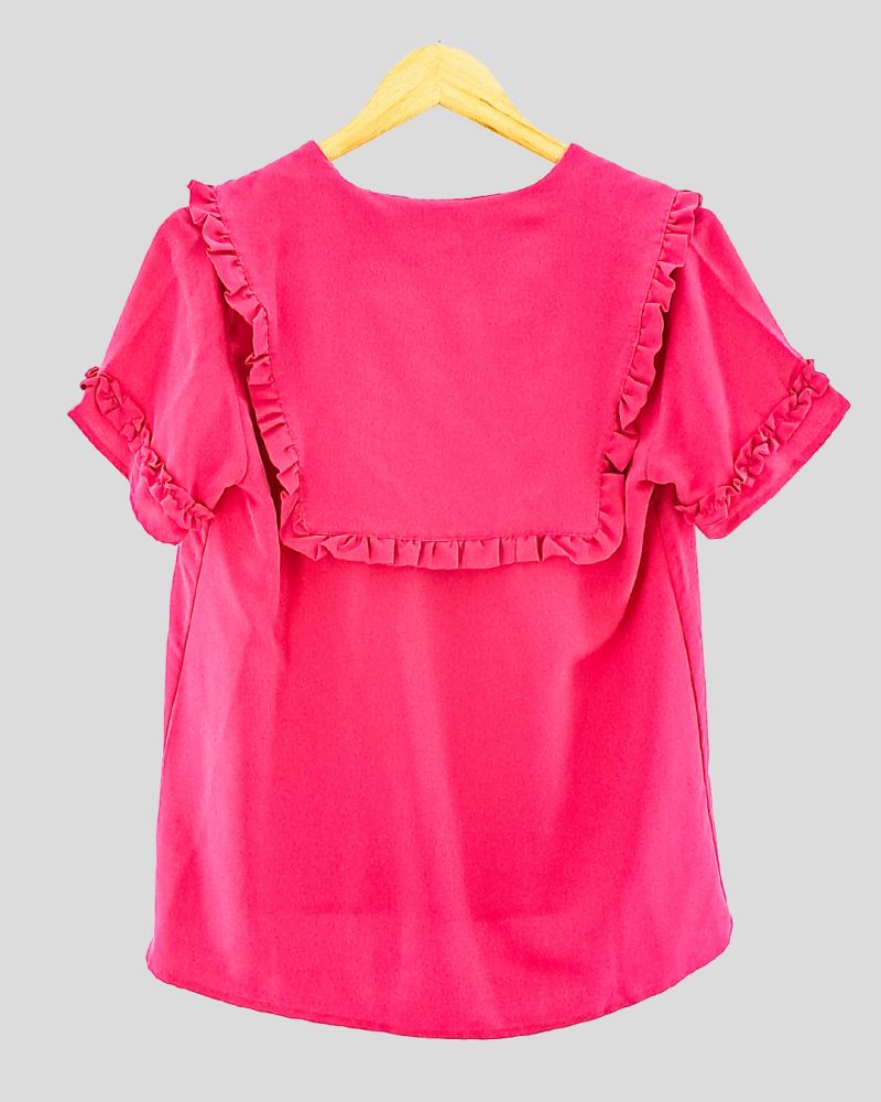 Blusa Manga Corta Marca Nacional de Mujer Talle 2