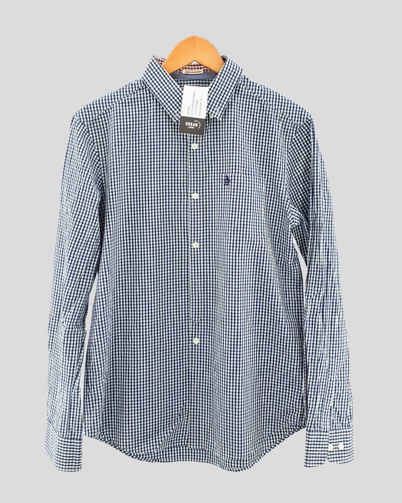 Camisa Manga Larga Hombre Pengüin de Hombre Talle M