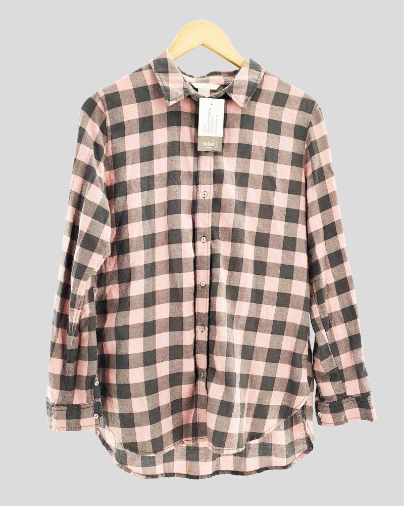 Camisa Manga Larga Liviana Mujer H&M de Mujer Talle 38