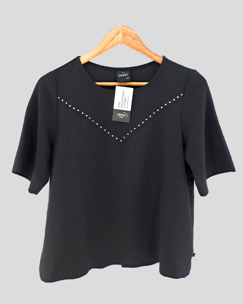 Blusa Manga Corta Zhoue de Mujer Talle M