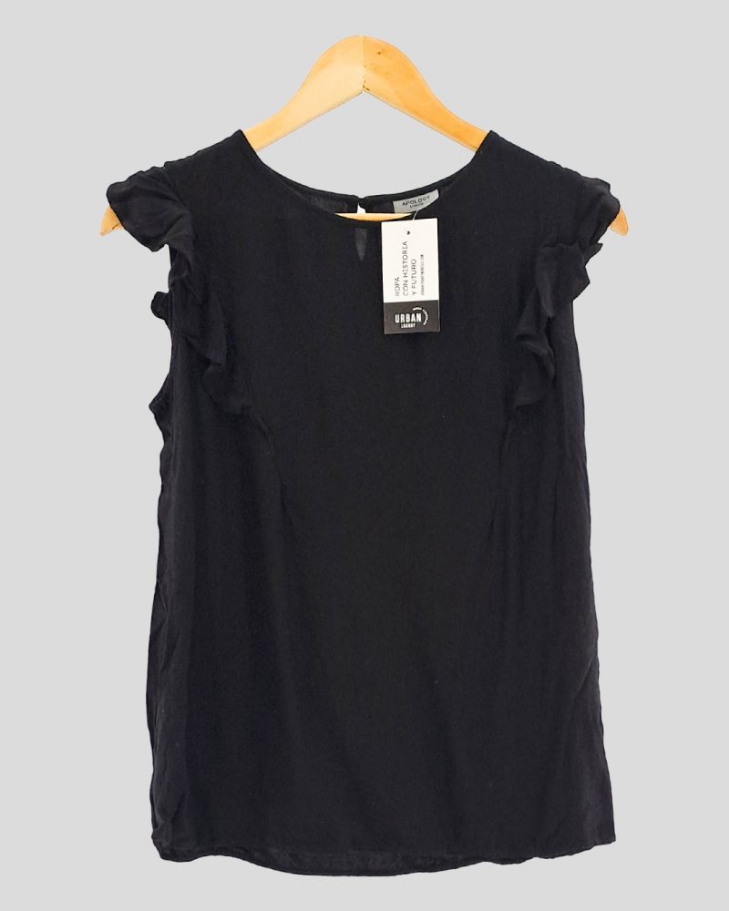 Blusa Sin Mangas Apology de Mujer Talle S