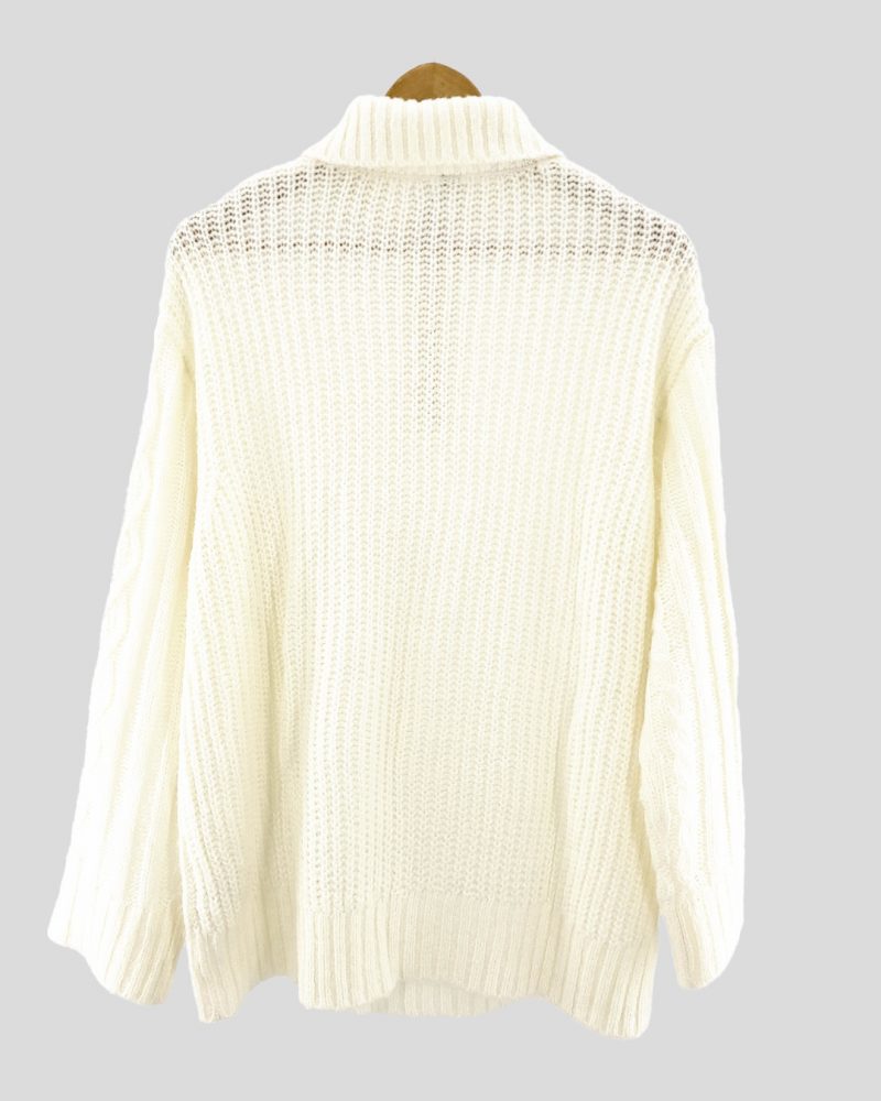 Sweater Abrigado H&M Divided de Mujer Talle S