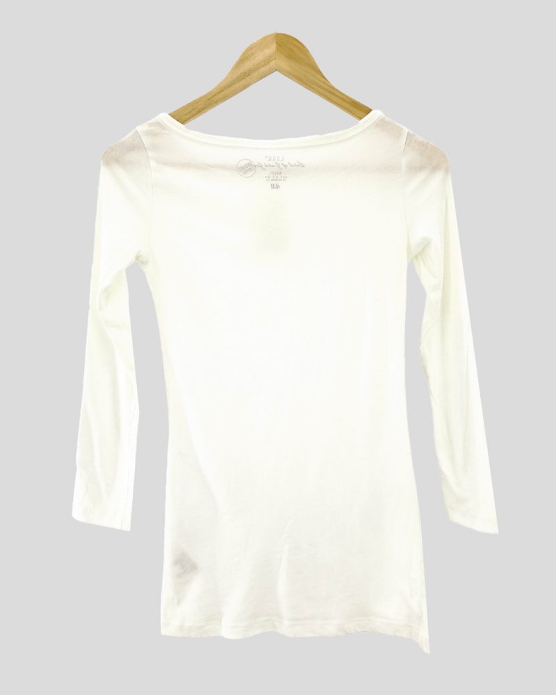 Remera Manga Larga H&M de Mujer Talle S