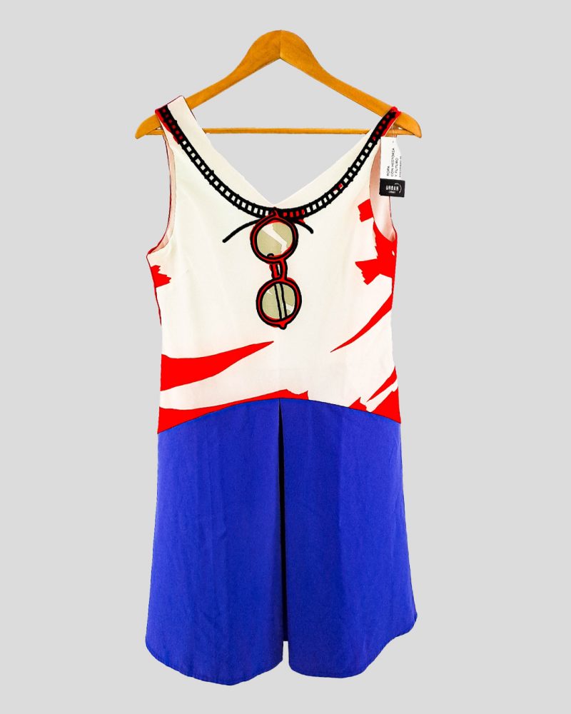 Vestido corto verano Desigual de Mujer Talle U